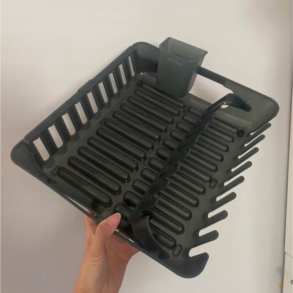 Black Dish Drying Rack